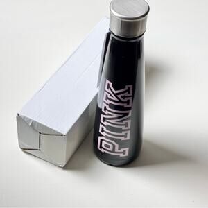 PINK Victoria’s Secret Black and Pink Insulated  Swell Water Bottle New in Box